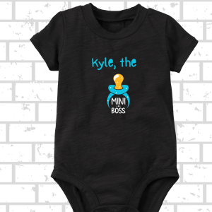 Mini boss onesie