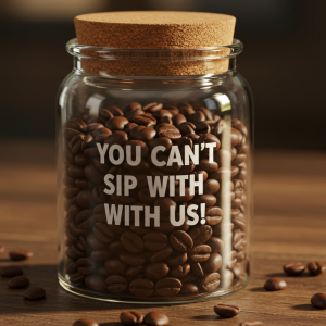 You can’t sip