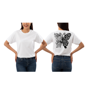 Ladies tattoo butterfly