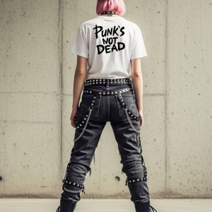 Punks not dead white female
