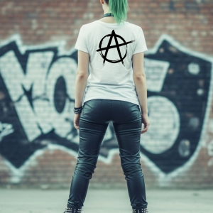 Anarchy white Back