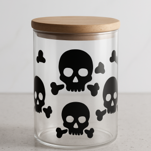 Medium Skull Jar